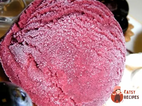 Шербет із чорниці з кагором