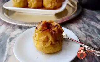 Запечені Яблука З Корицею Та Медом