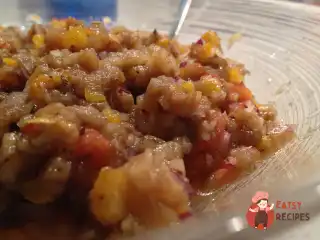 Баклажанна ікра з базиліком