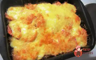 Рибне Філе, Запечене Зі Сметаною Та Помідорами
