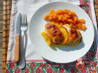 Курка в апельсиновому соусі