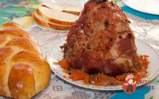 Шинка В Скоринці Зі Спецій З Кленово-Гірчичним Соусом