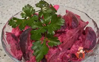 Салат Із Буряка Зі Сливами Та Яблуками