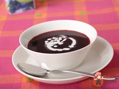 Чорничний суп