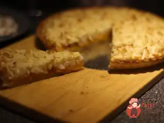 Тарт з яблуком та гарбузом