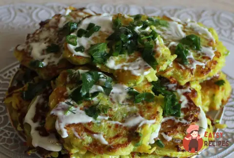 Картопляно-кабачкові оладки