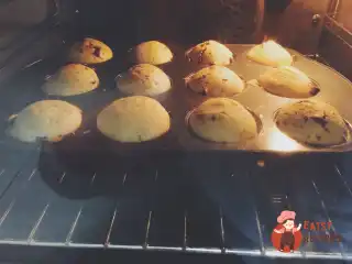 Маффіни з молочним шоколадом