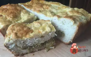 Капустяний Пиріг З Перепелиними Яйцями Та Сиром