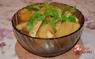 Картопля, Запечена В Гусячому Жирі