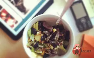 Теплий Салат Із Яблуком