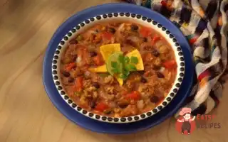 Мексиканський Суп З Фаршем Та Овочами.