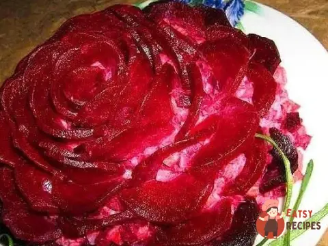 Салат з буряком та яловичиною