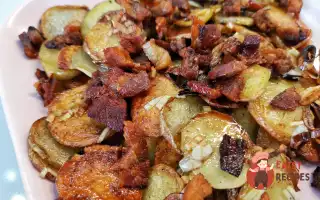 Смажена Картопля З Шкварками