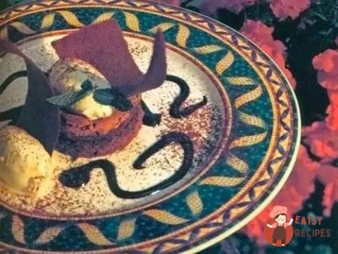 Шоколадний крем-мус з естрагоном