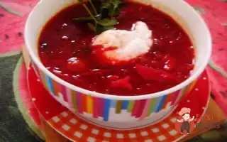 Пісний Борщ Із Коньяком