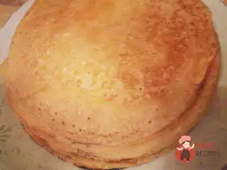 Млинці дріжджові тонкі