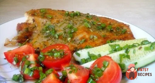 Смажена тиляпія з лимонною олією