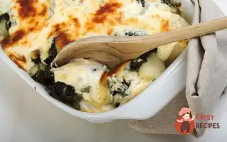 Шпинат Із Соусом Бешамель