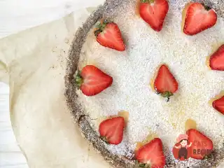 Пиріг з сирною начинкою