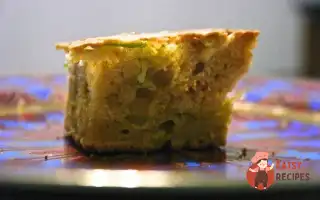 Пиріг З Цукіні Та Апельсиновою Цедрою
