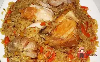 Узбецький Плов Із Куркою