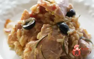 Різотто З Кроликом Та Оливками
