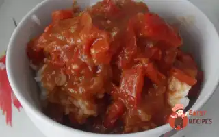 Чатні З Стиглих Помідорів