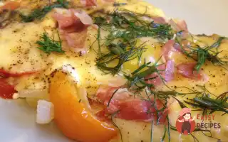 Яєчня З Беконом, Помідорами Та Сиром