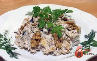 Салат З Куркою Та Чорносливом