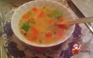 Розсольник На Курячому Бульйоні З Пшоном