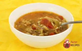 Швидкий Суп З Індички З Коричневим Рисом
