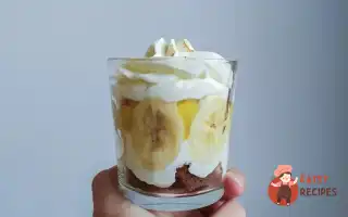 Десерт З Банана Та Лікеру