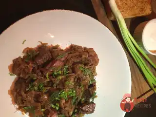 Бігос із копченостями