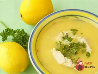Авголемоно з орзо