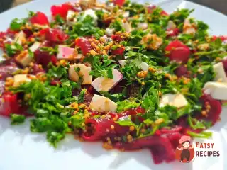 Салат із буряка з сиром фета