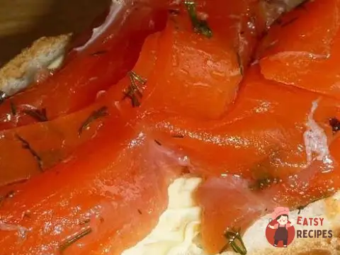 Маринована сьомга по-норвезьки (Гравлакс)