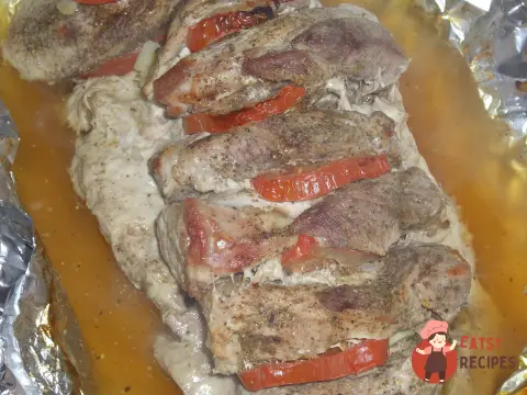 М'ясо у фользі з італійським акцентом