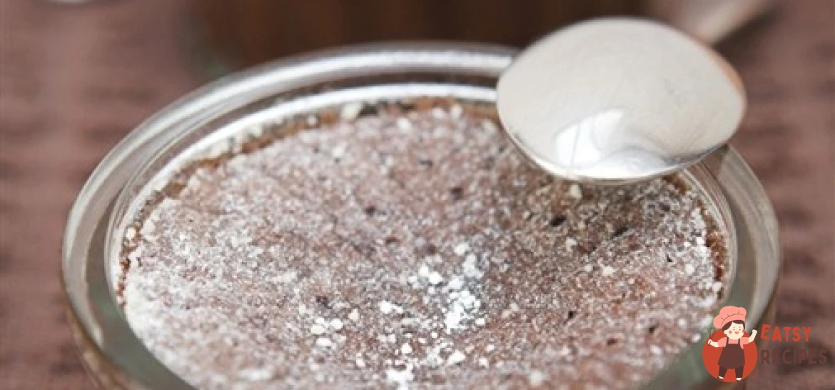 Кавовий суфле з соусом мокко