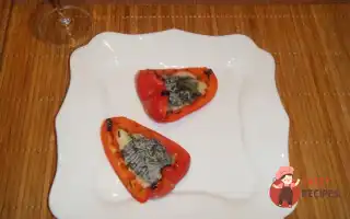 Солодкий Перець Гриль З Козиним Сиром І Розмарином.