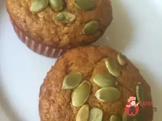 Гарбузові мафіни з насінням