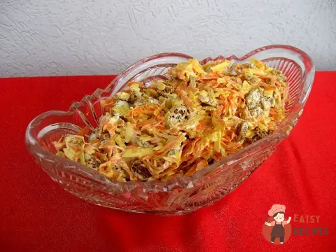 Салат із сухариками та морквою по-корейськи