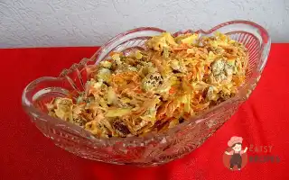 Салат Із Сухариками Та Морквою По-Корейськи