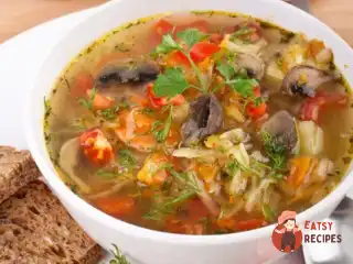 Щи з грибами по-монастирськи