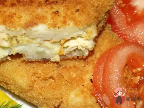 Картопляні зрази з куркою