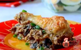 Гречка З Куркою, Запечена У Вершках