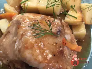 Печеня з стегенцями