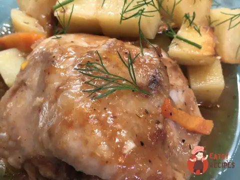 Печеня з стегенцями
