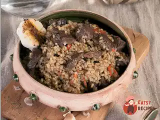 Плов із булгура з яловичою вирізкою та барбарисом