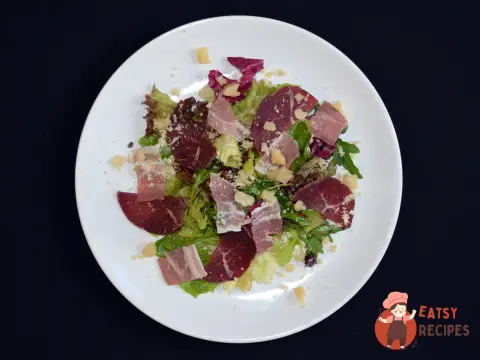 Салат з м'ясом дикого кабана та панчеттою (Gusto d'Italia)