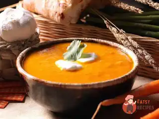 Морквяний суп із м'ятою